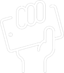 Hand holding a phone